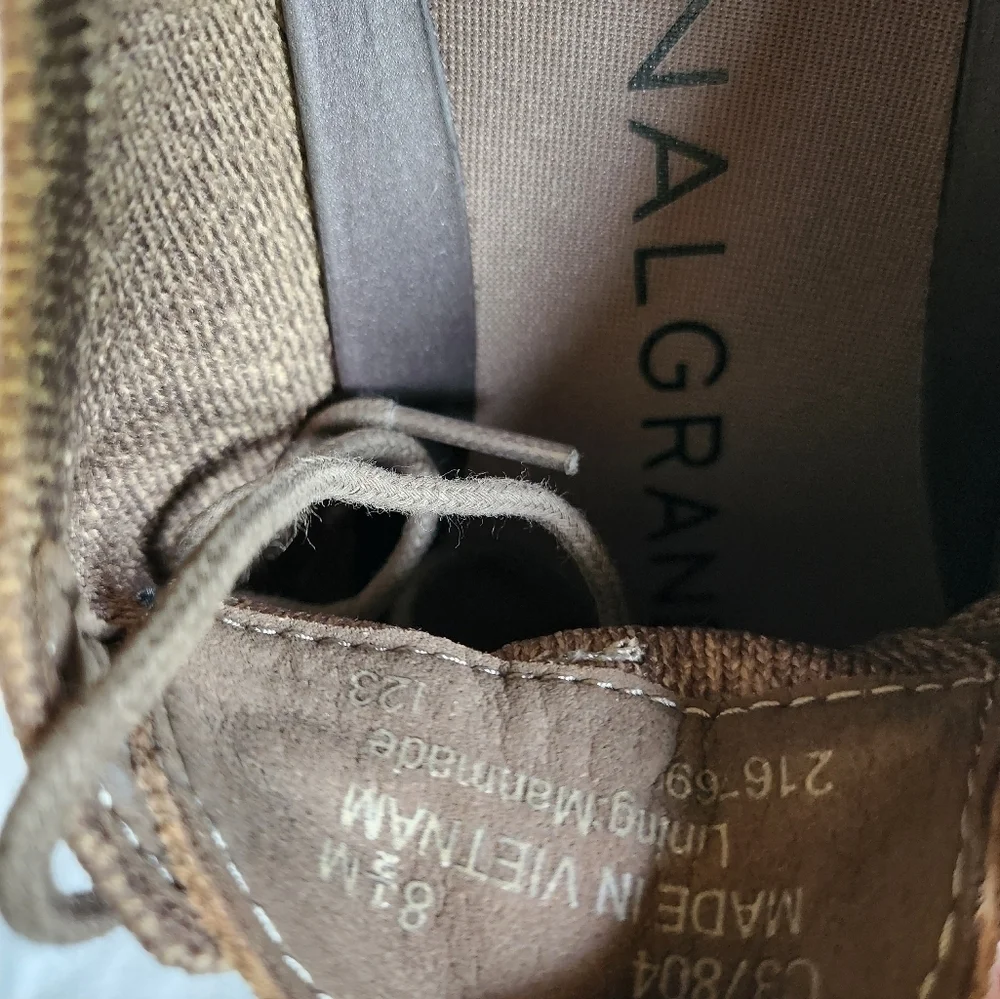 Cole Haan Original Grand Stitchlight Wingtip Oxford Choc Truffle Sz 8.5 Shoes‎